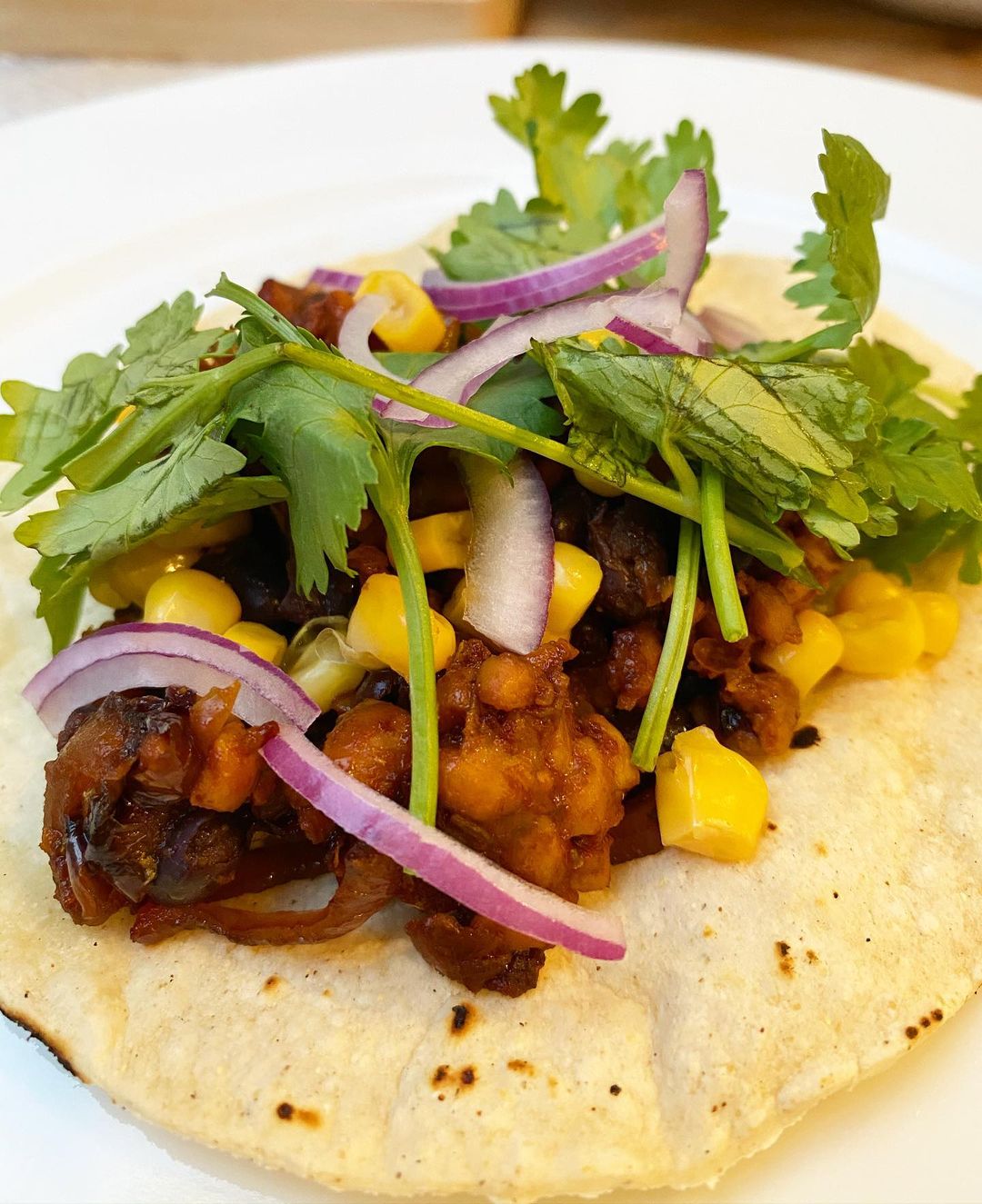 Tempeh Tacos - Salty, Sweet, Sticky Tempeh