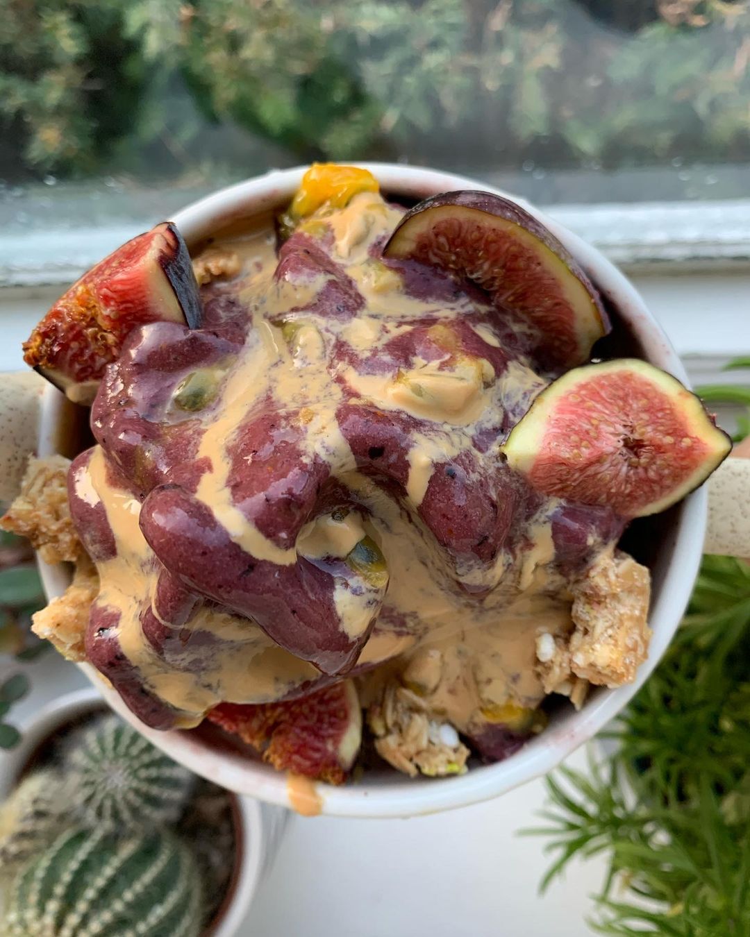 Peanut Butter Passionfruit Acai Bowl