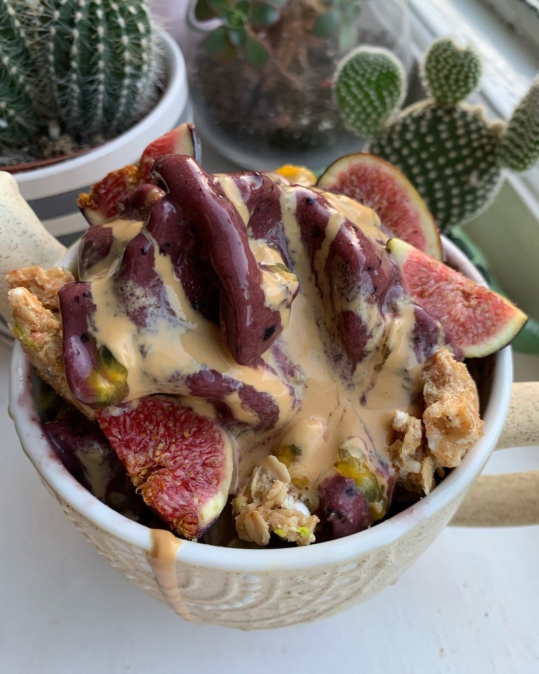 Peanut Butter Passionfruit Acai Bowl