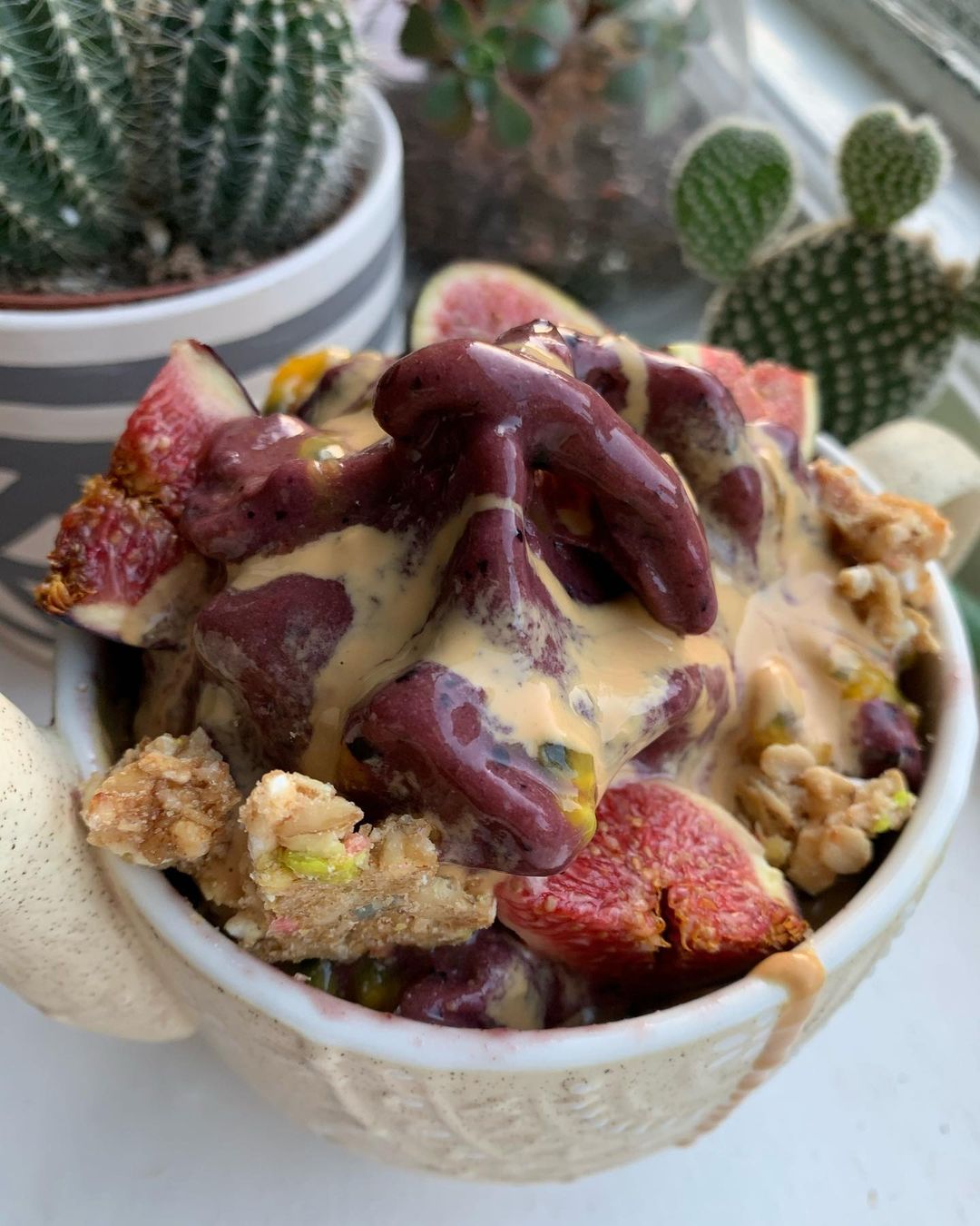 Peanut Butter Passionfruit Acai Bowl