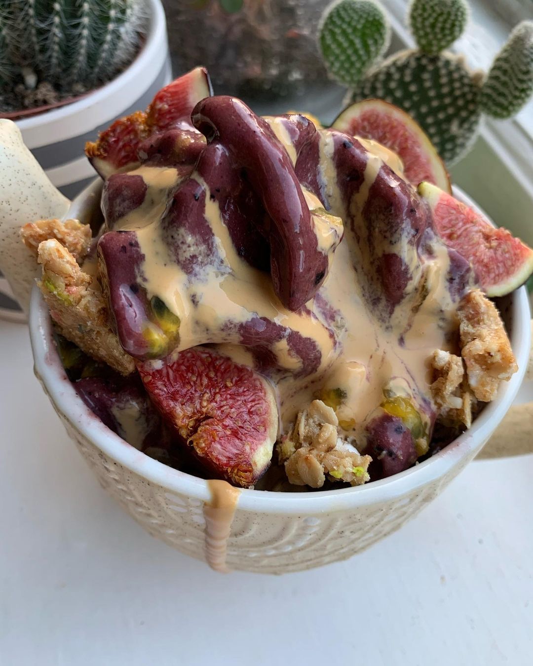 Peanut Butter Passionfruit Acai Bowl