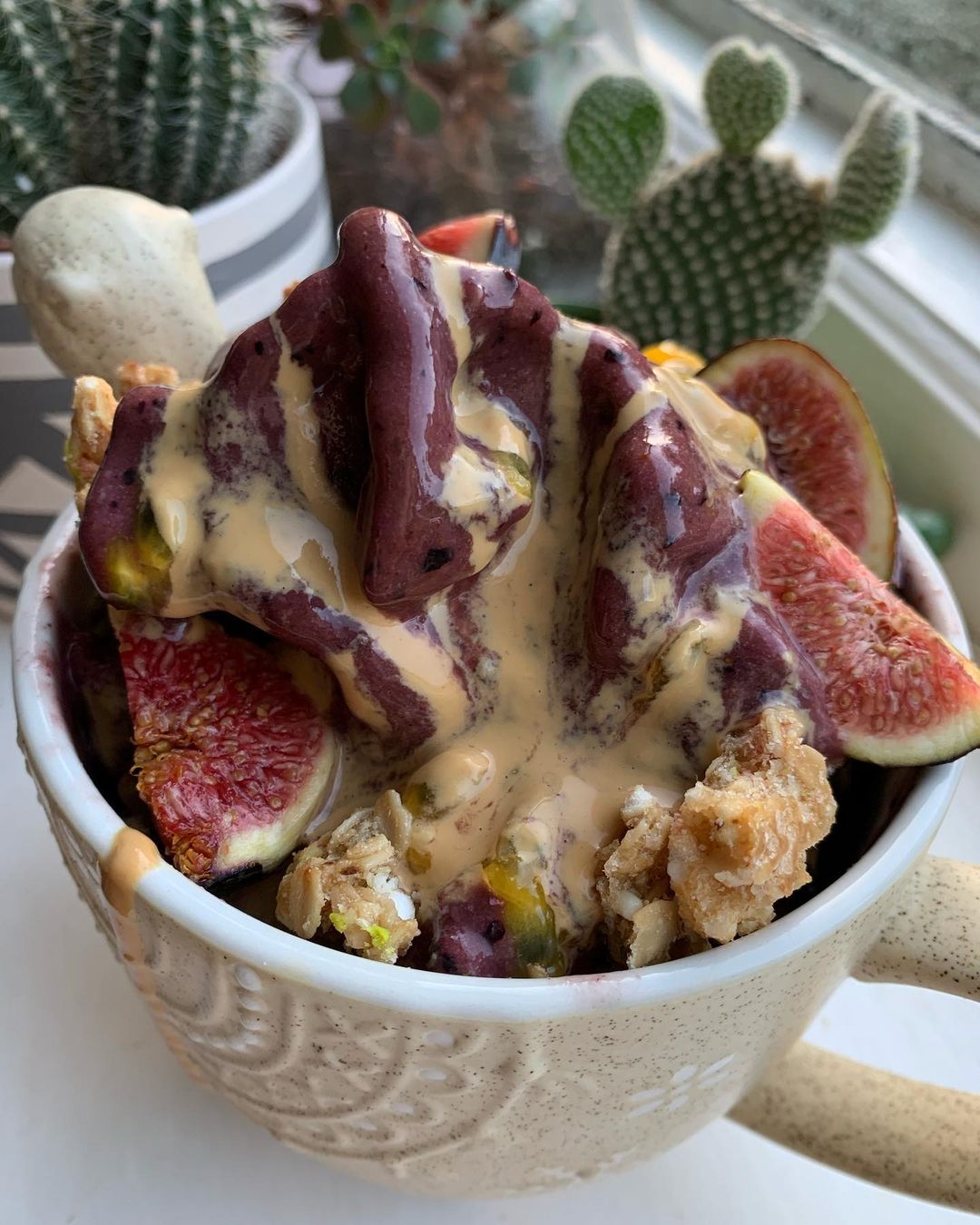 Peanut Butter Passionfruit Acai Bowl