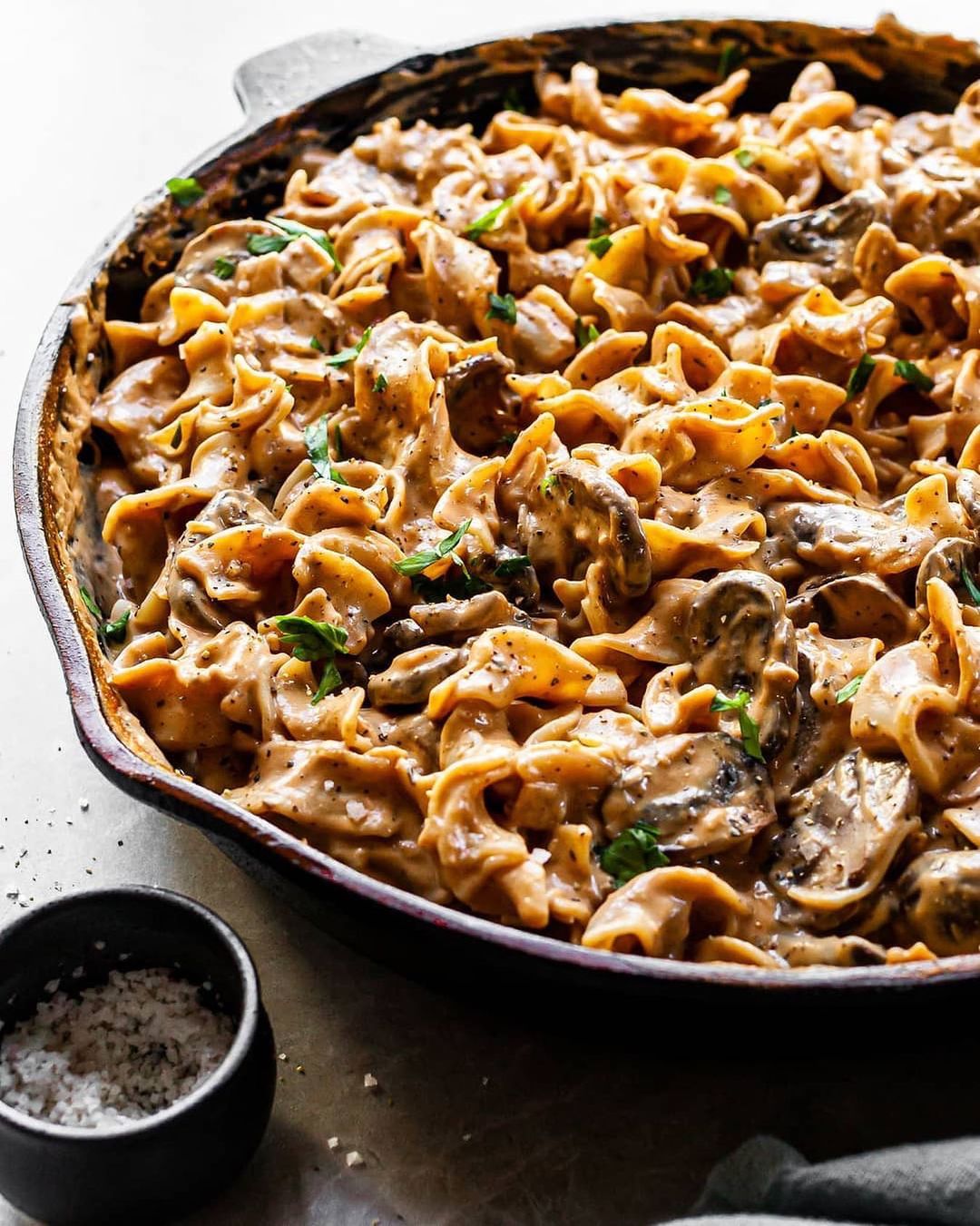 Vegan Mushroom Stroganoff