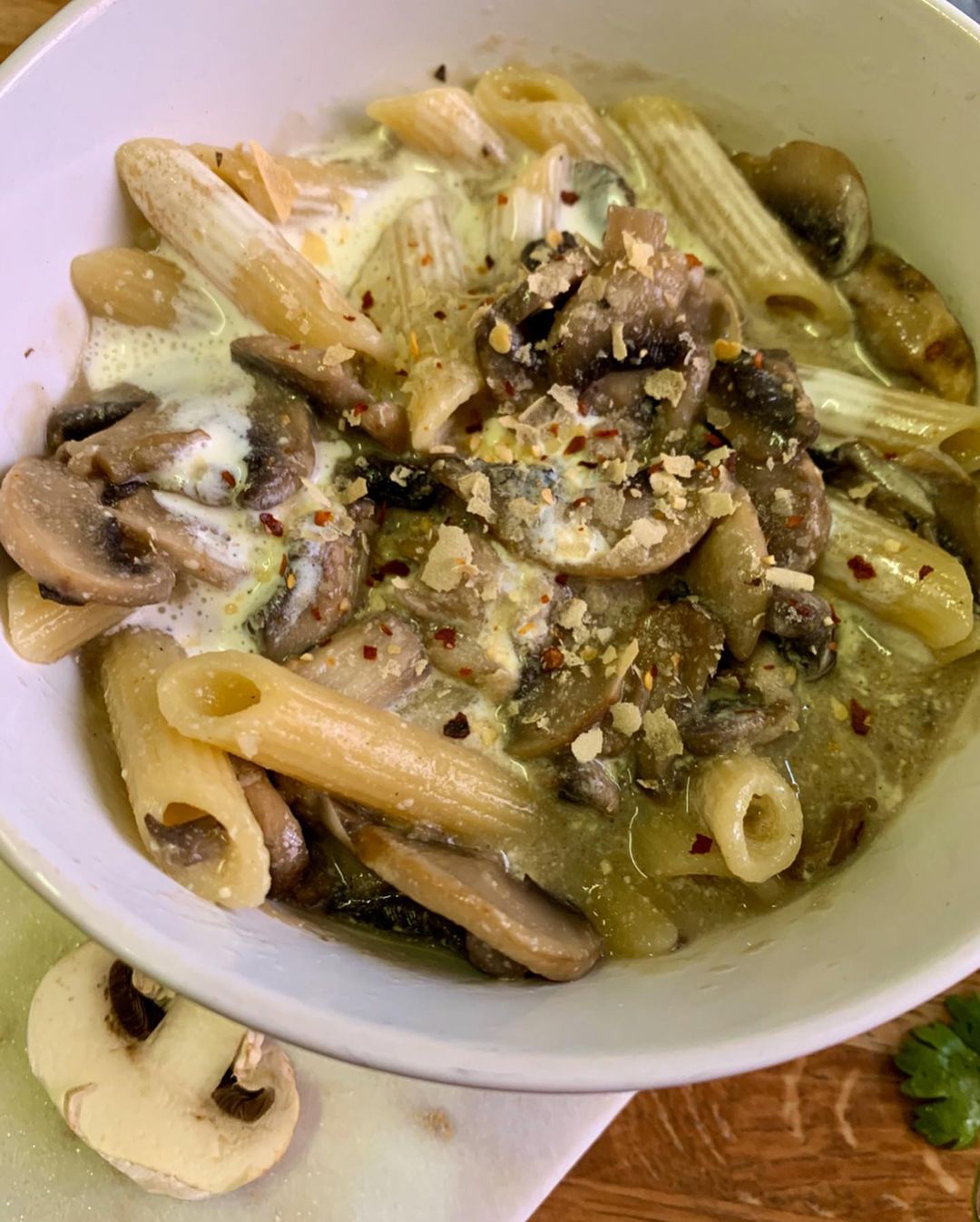 Creamy Vegan Mushroom Pasta