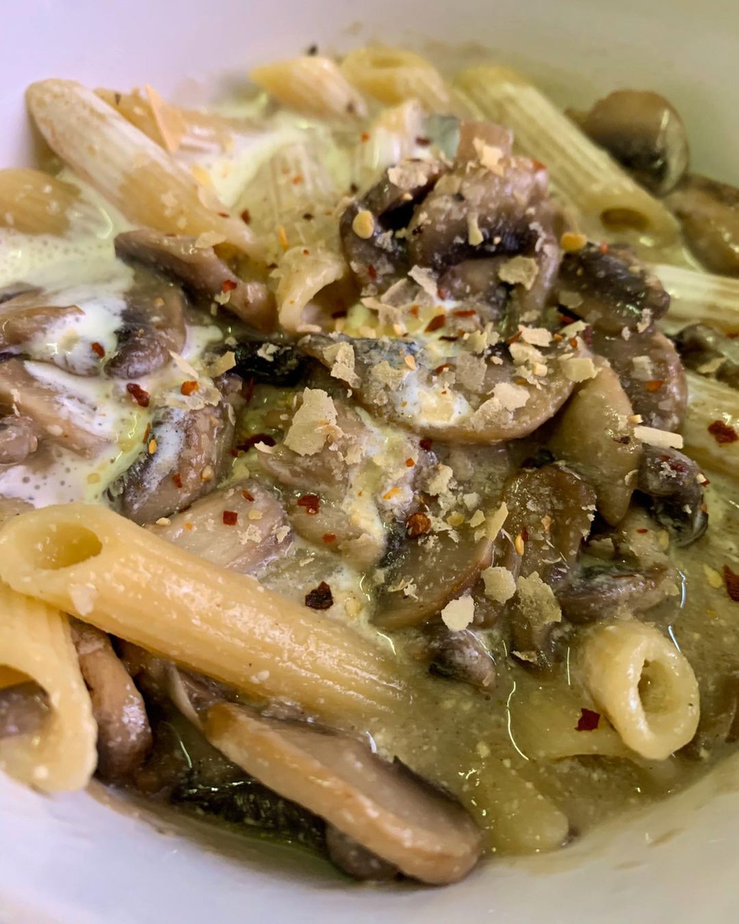 Creamy Vegan Mushroom Pasta