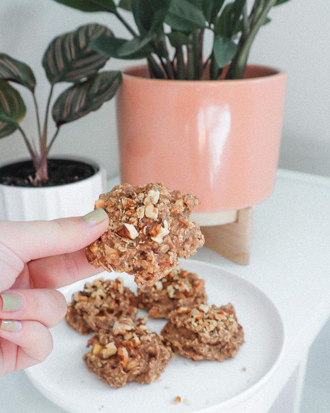 Oatmeal Apple Walnut Cookies