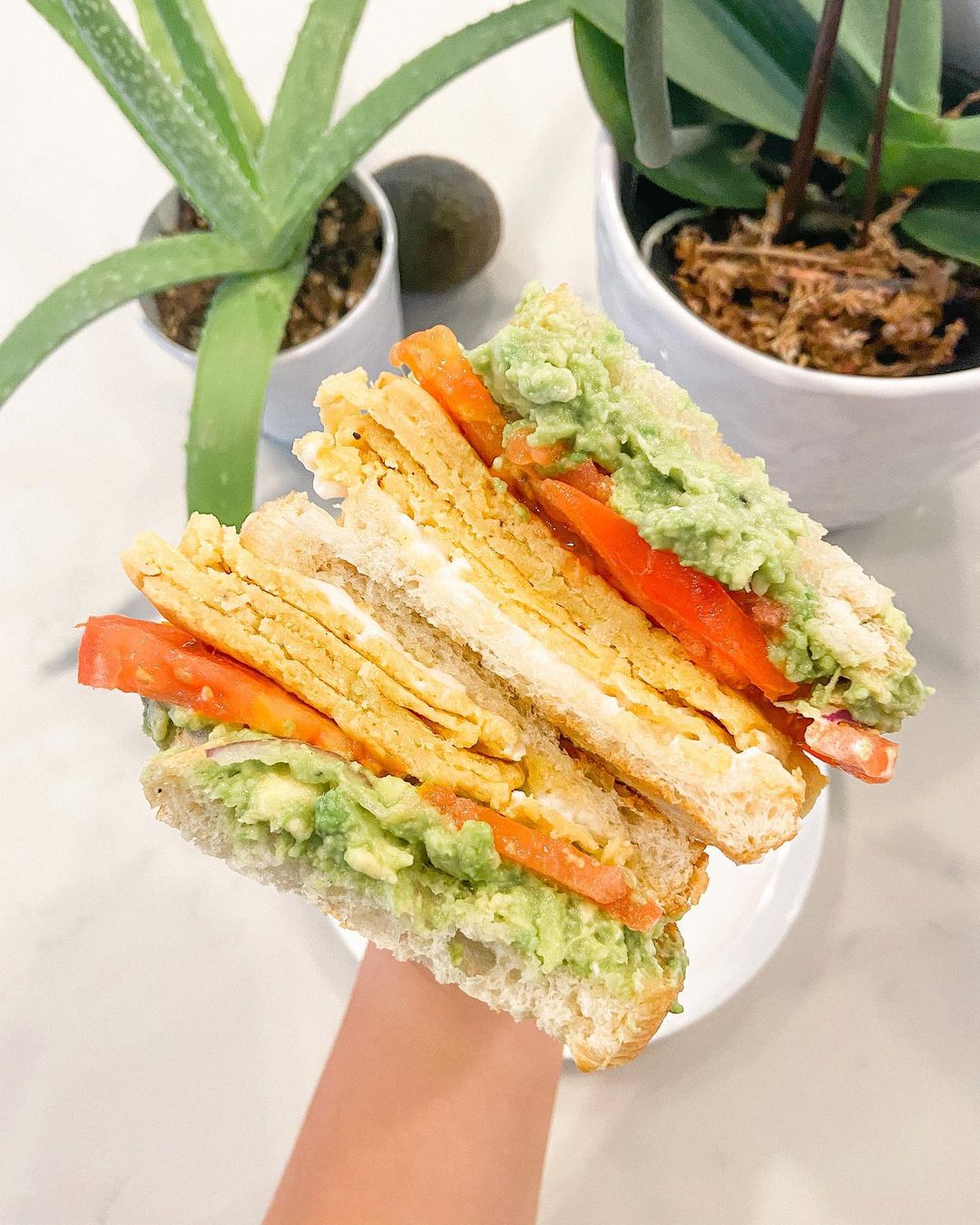 Vegan “Egg” Sandwich