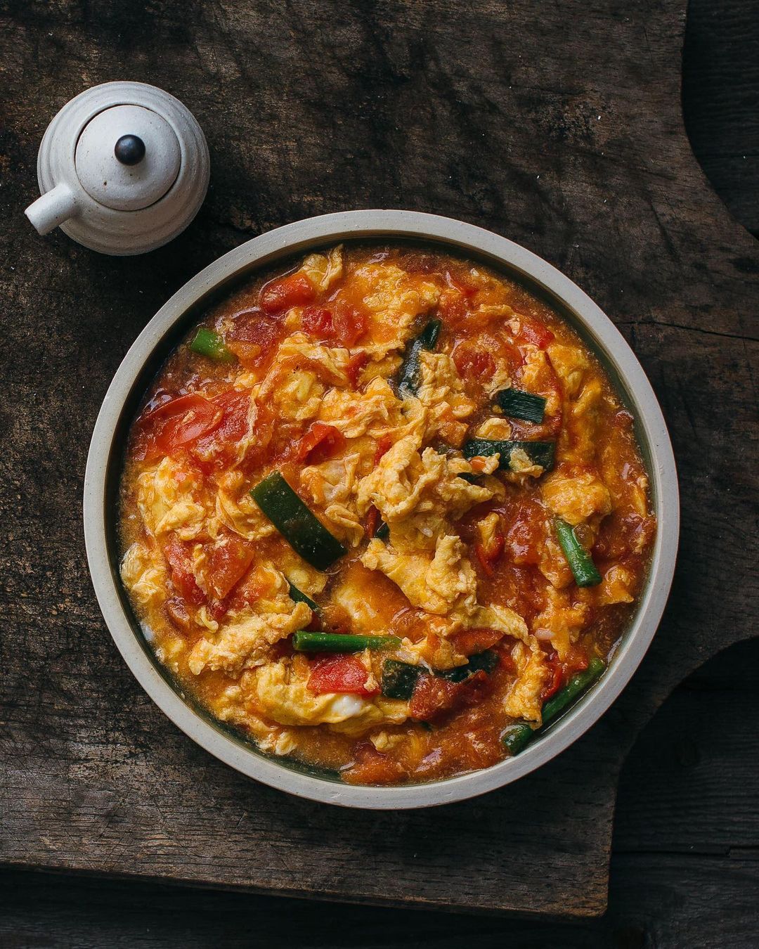 Stir-Fried Tomato and Egg