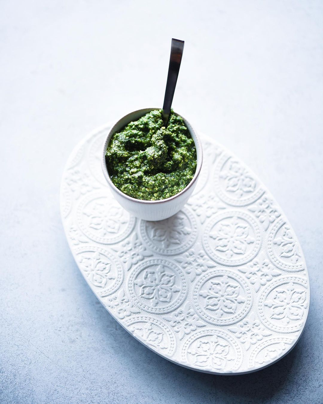 Spinach, Green Peas Pesto