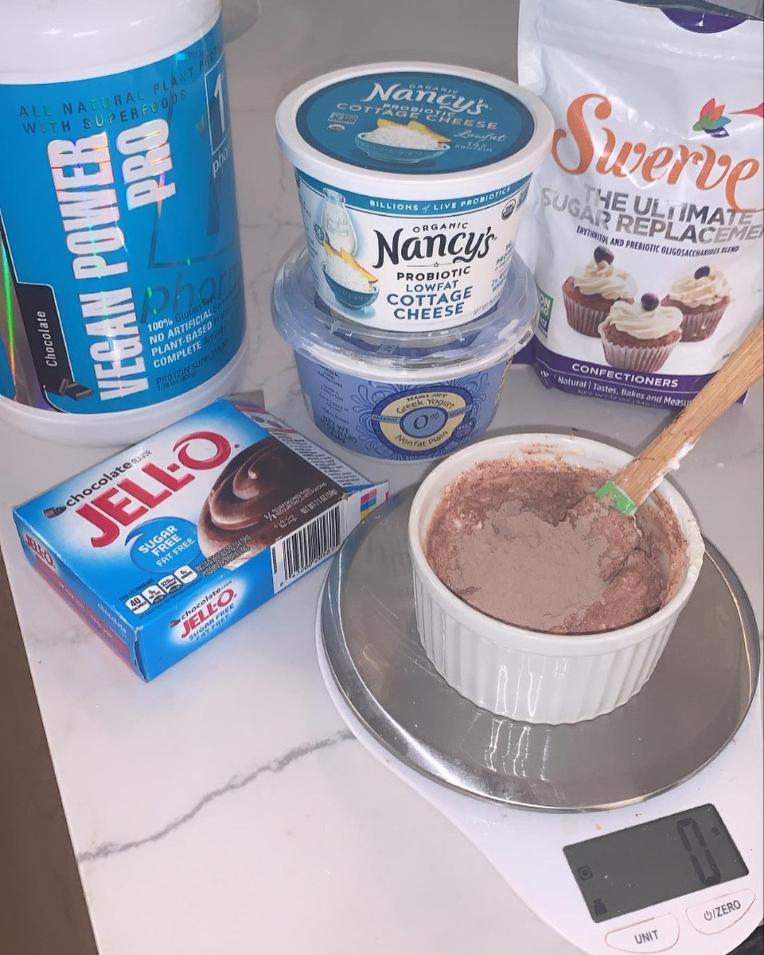 Cookies N Cream Protein Pudding⁣