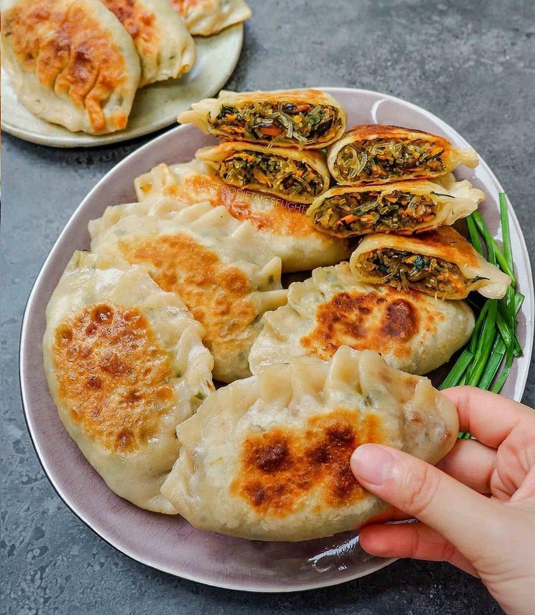 Chinese Chive Pies