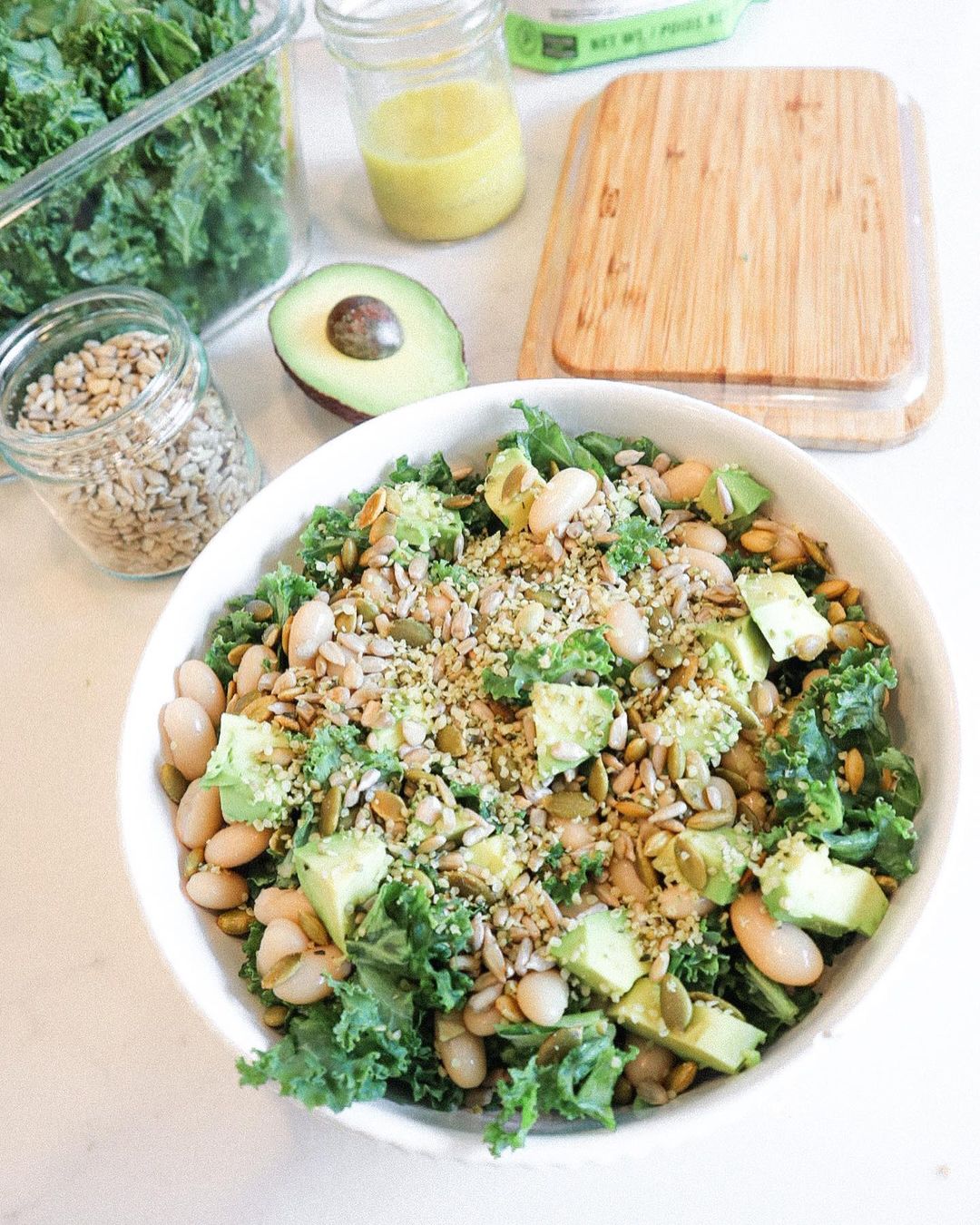 Kale White Bean Salad!