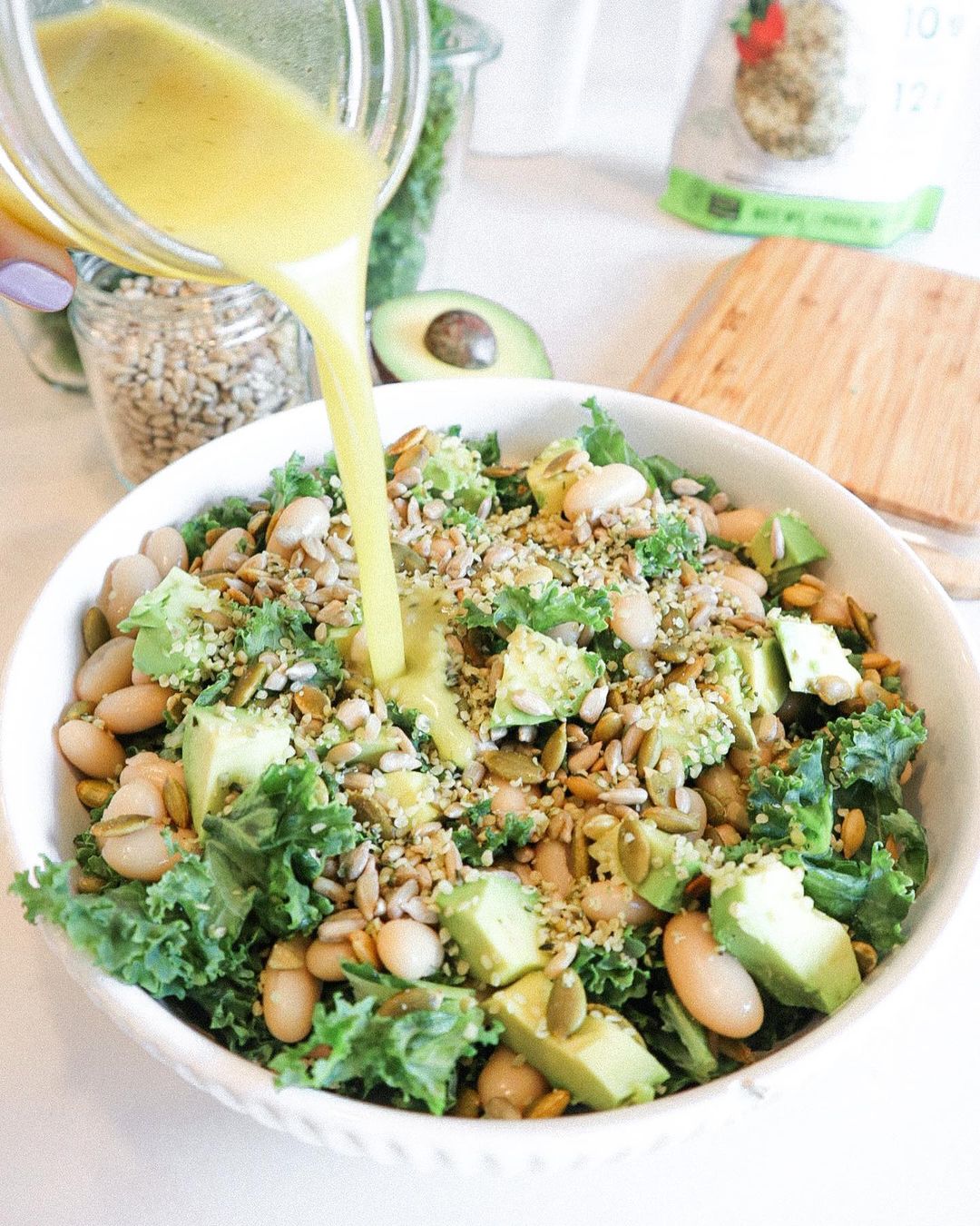 Kale White Bean Salad!