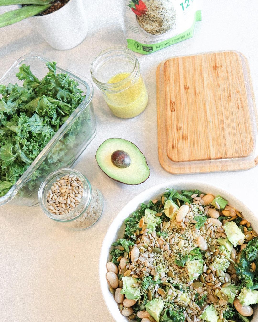 Kale White Bean Salad!