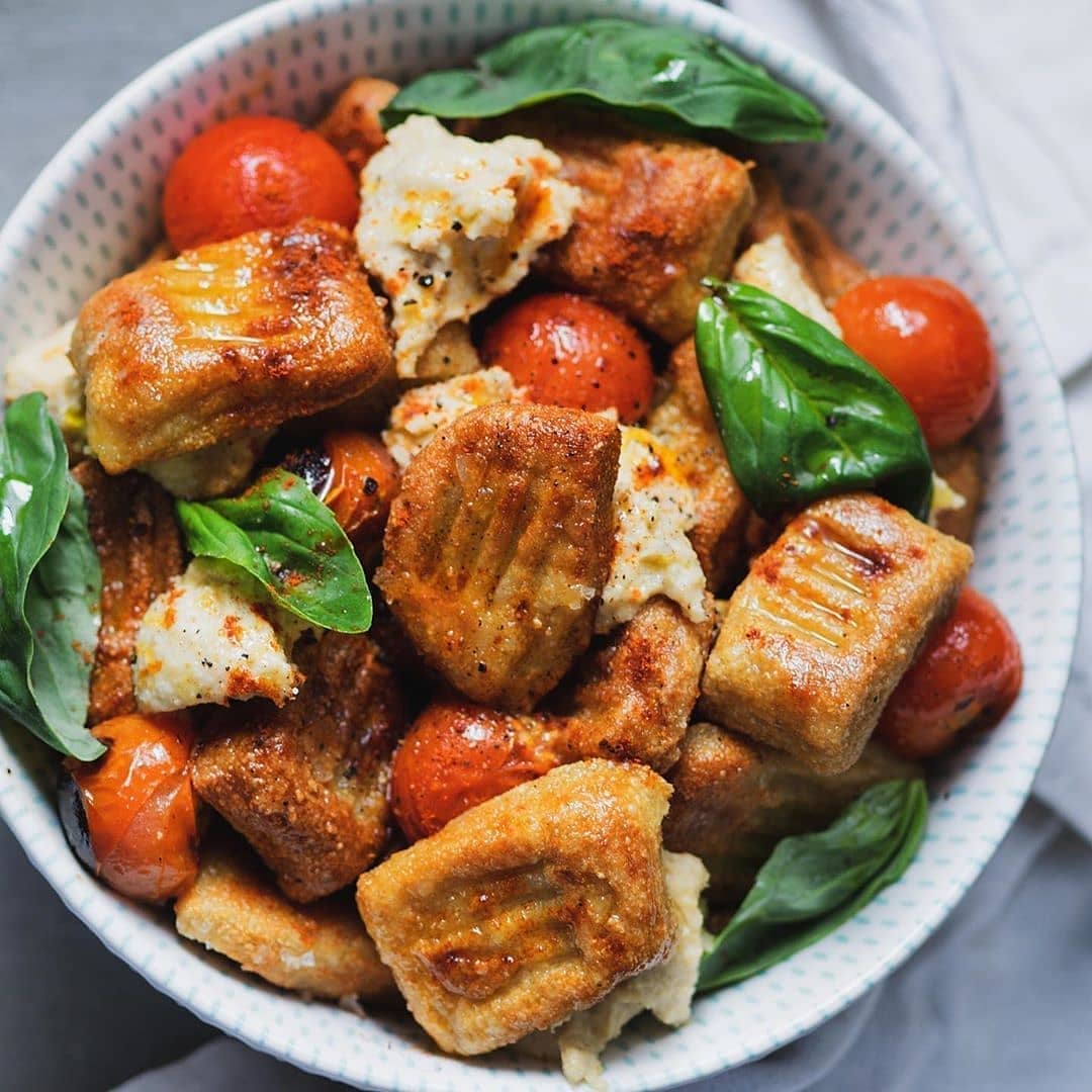 Crispy Tofu Gnocchi