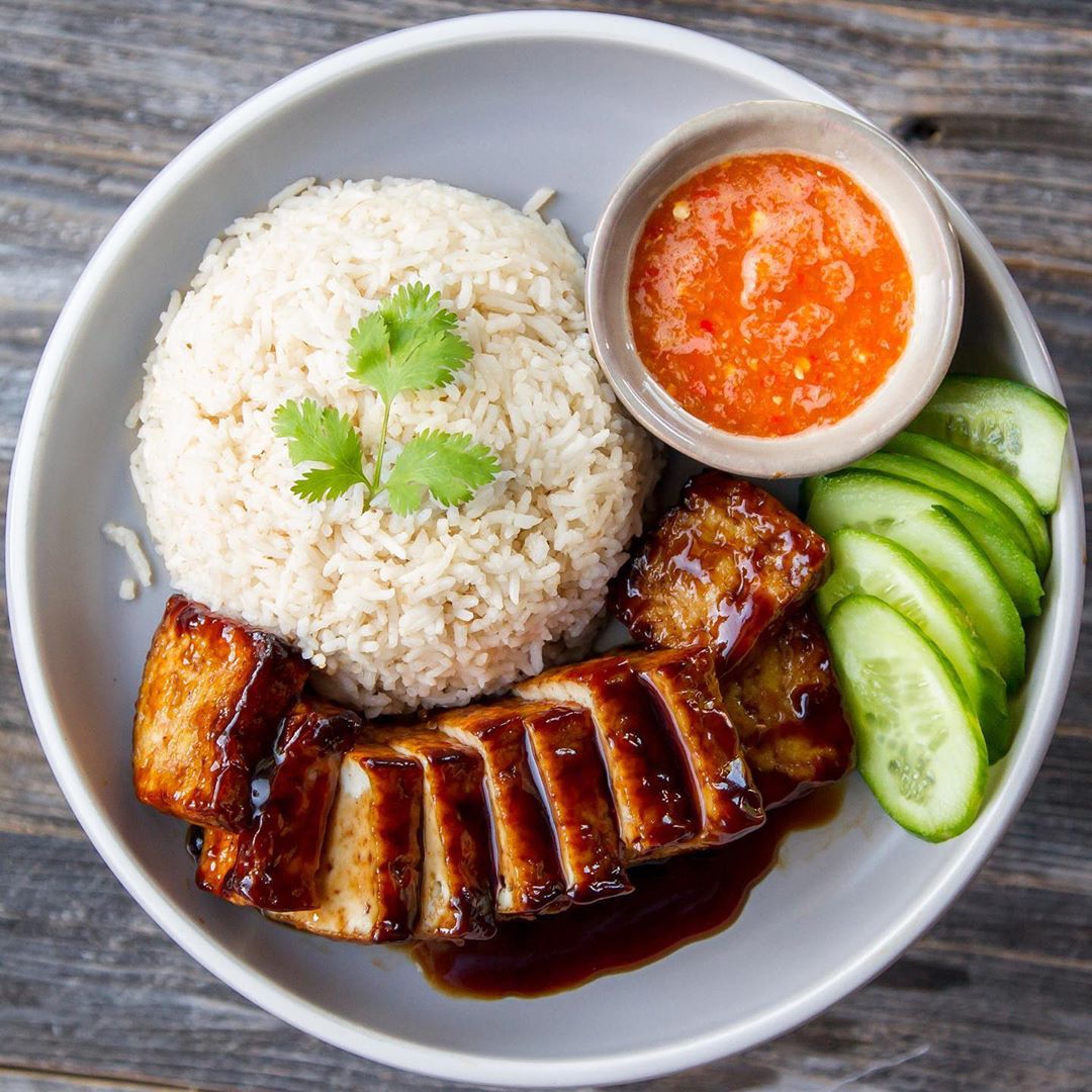 Tofu Bbq Rice