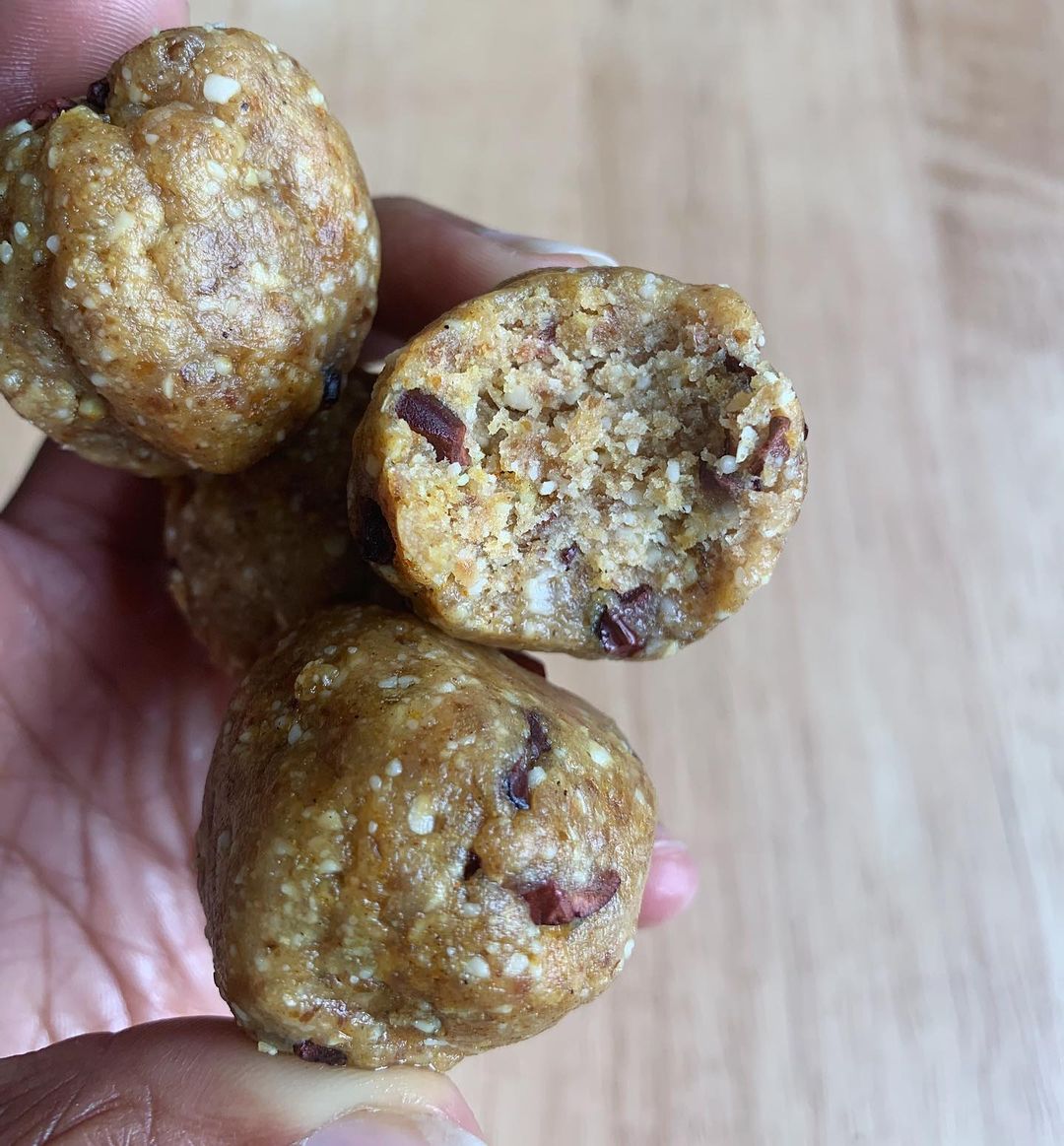 Four Ingredient Golden Bliss Balls