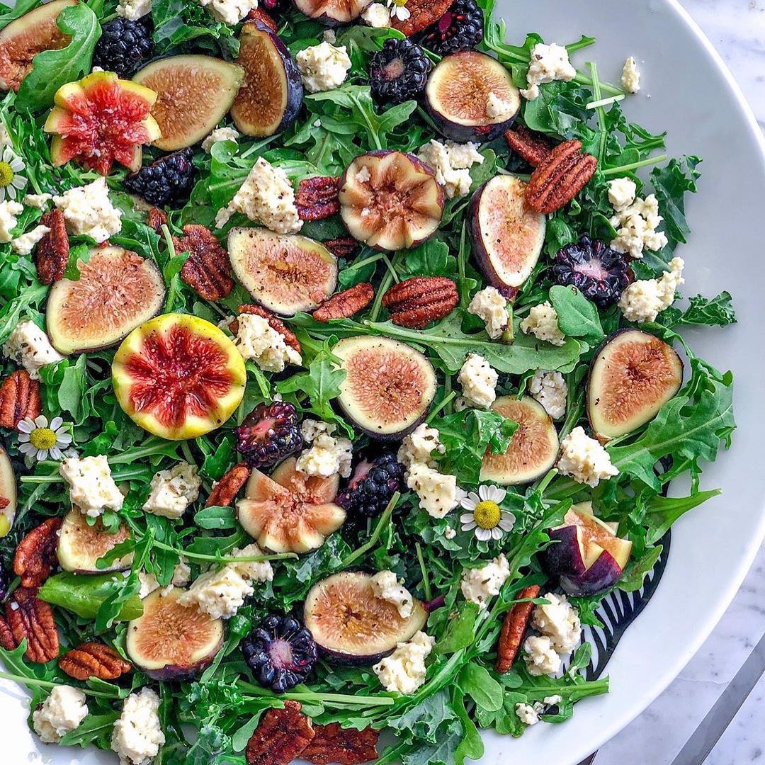 Greek Fig Arugula Salad