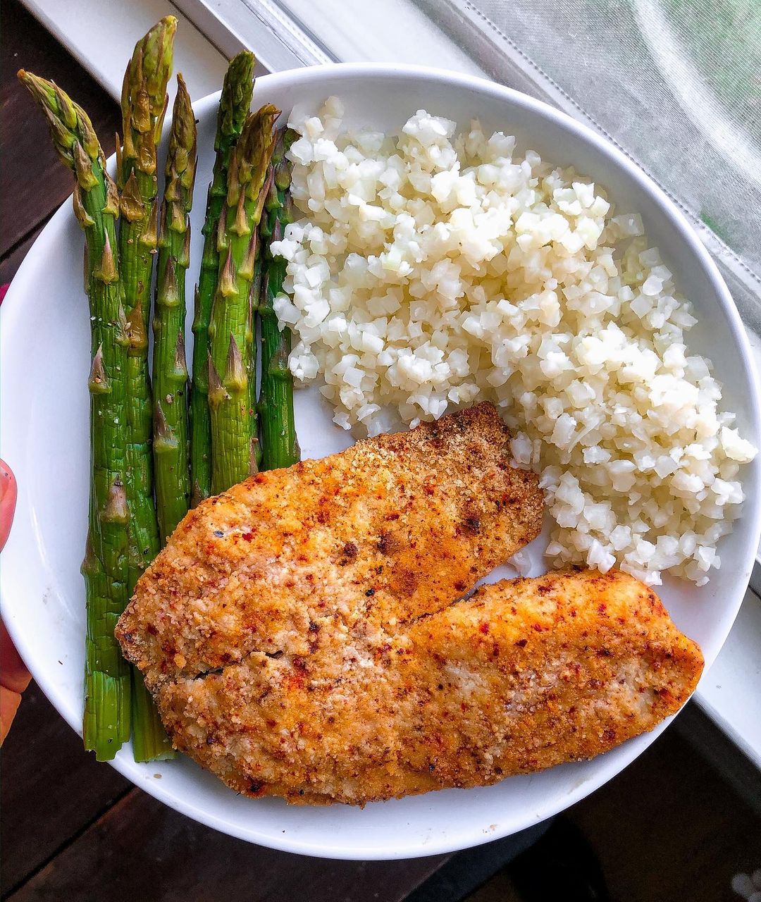 Chili Lime Air Fried Tilapia