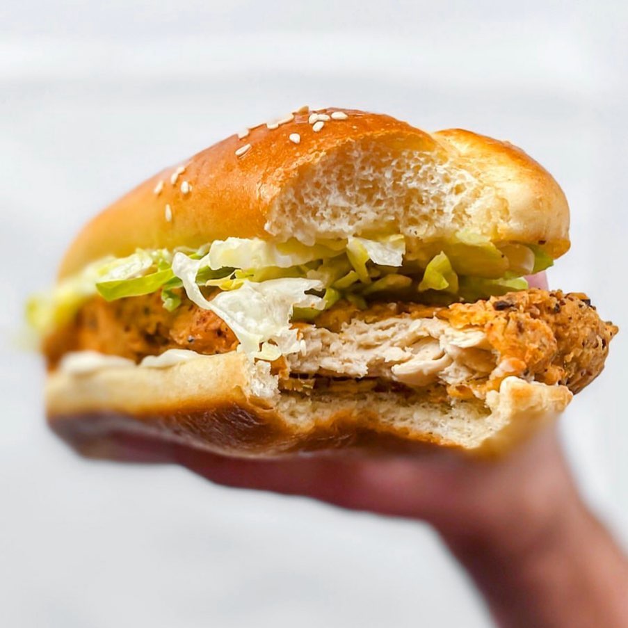 Vegan Burger King Chick’n Sandwich