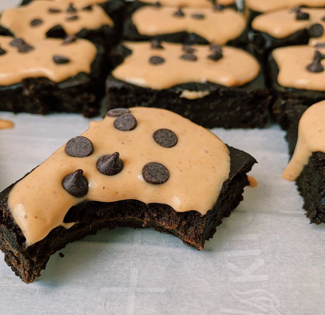 Sweet Potato Almond Butter Brownies