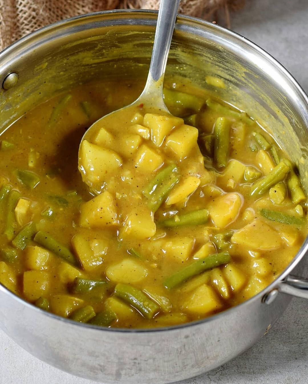 Potato Curry with Green Beans