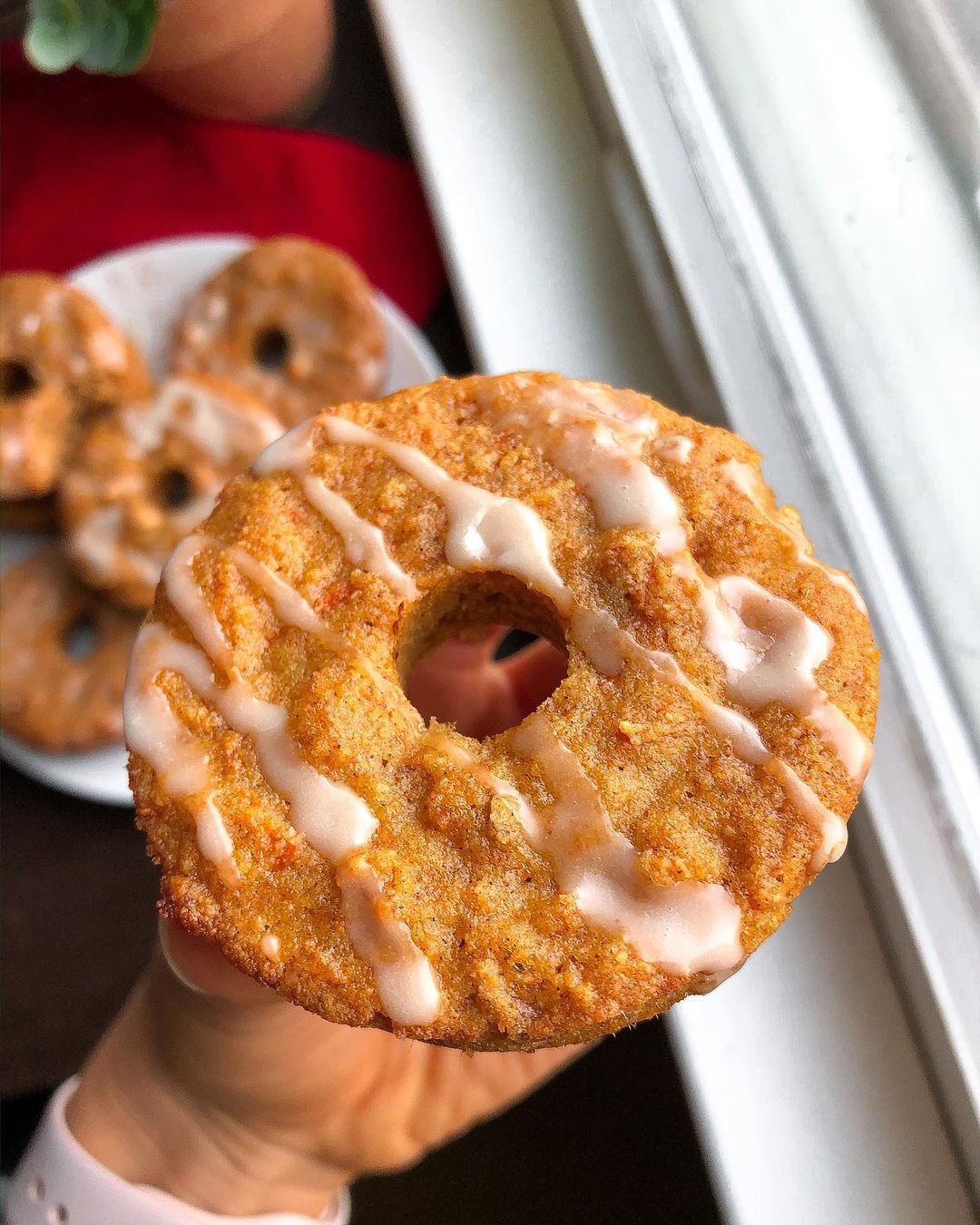 Paleo Carrot Cake Donuts