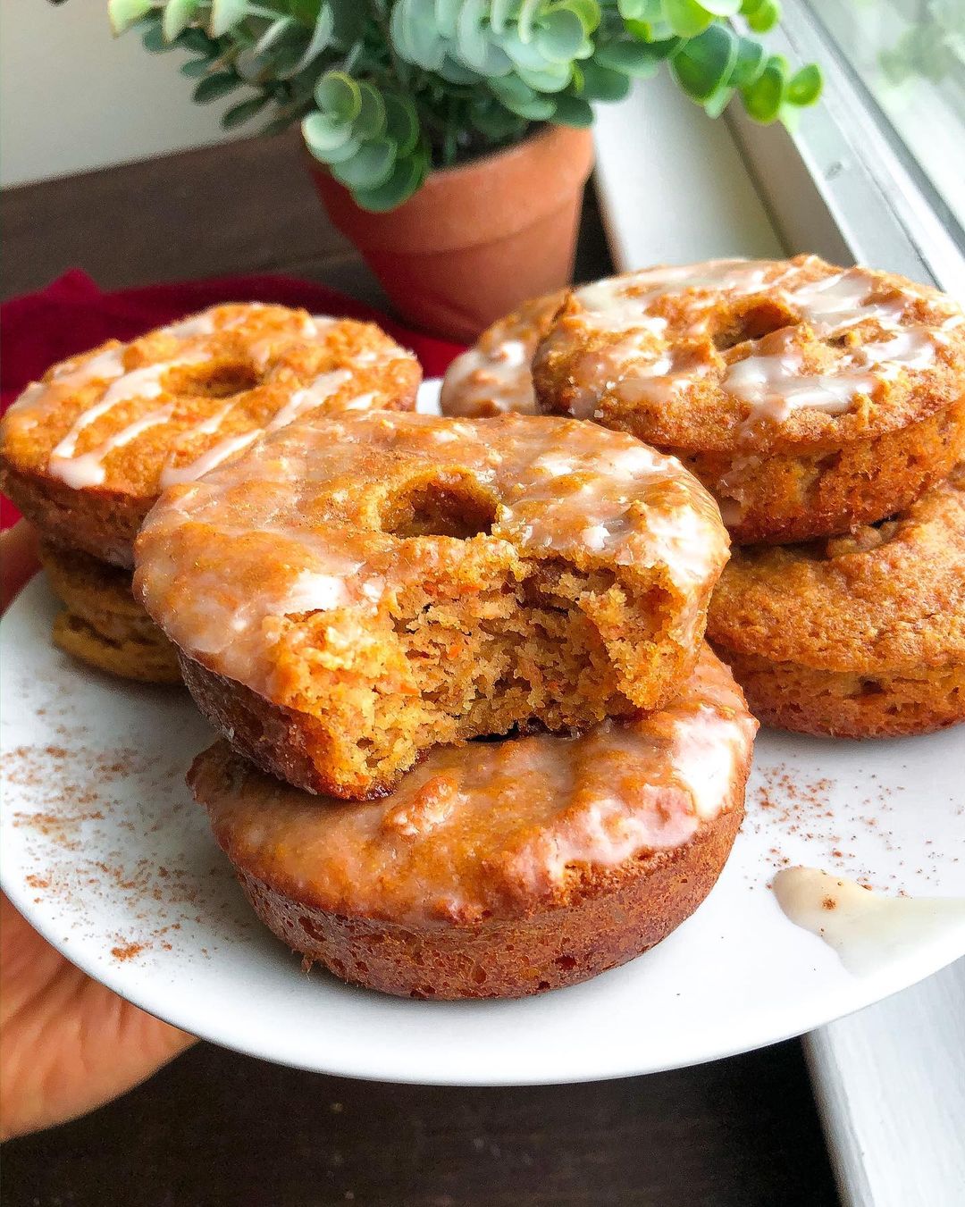 Paleo Carrot Cake Donuts