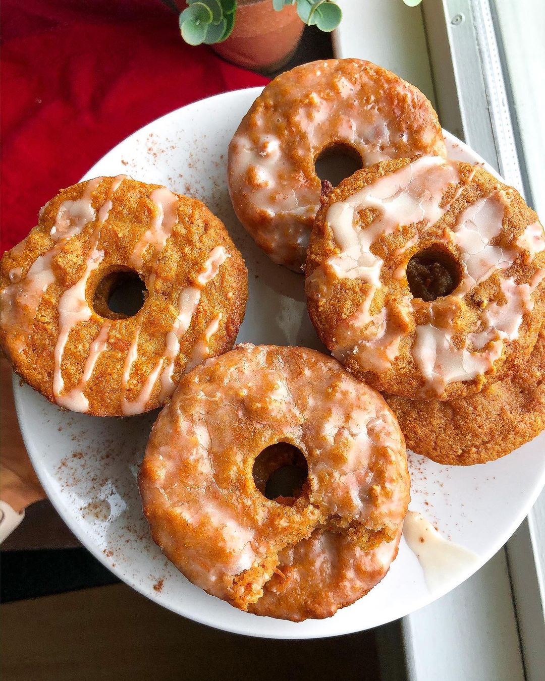 Paleo Carrot Cake Donuts