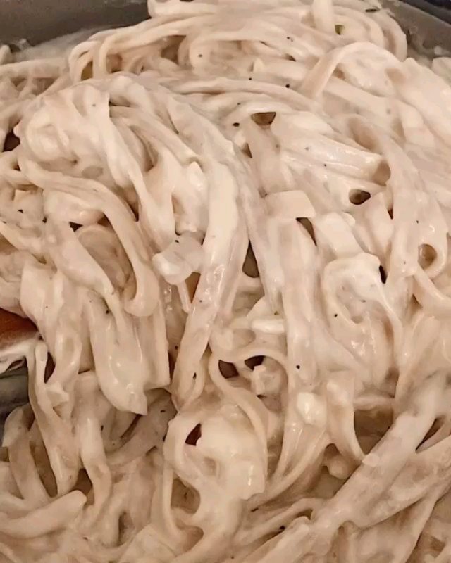 Vegan Cauliflower Fettuccine Alfredo