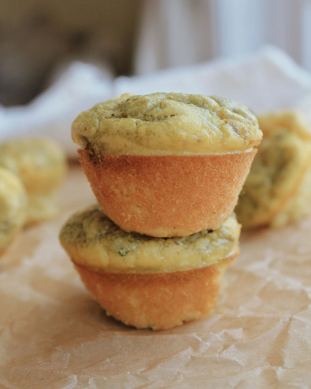 Homemade Spinach Pesto Baked Poppers