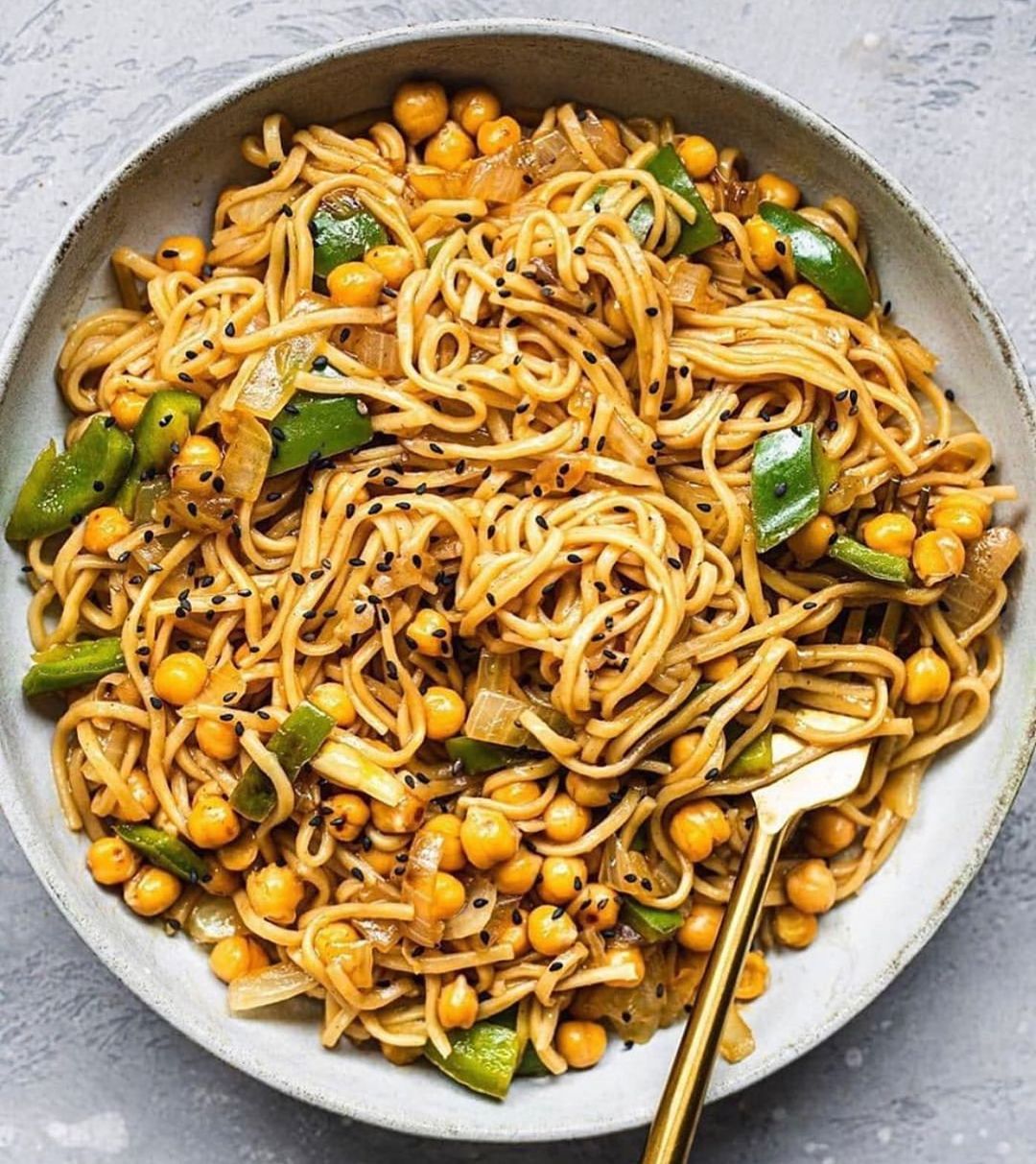 Simple Chickpea Noodles