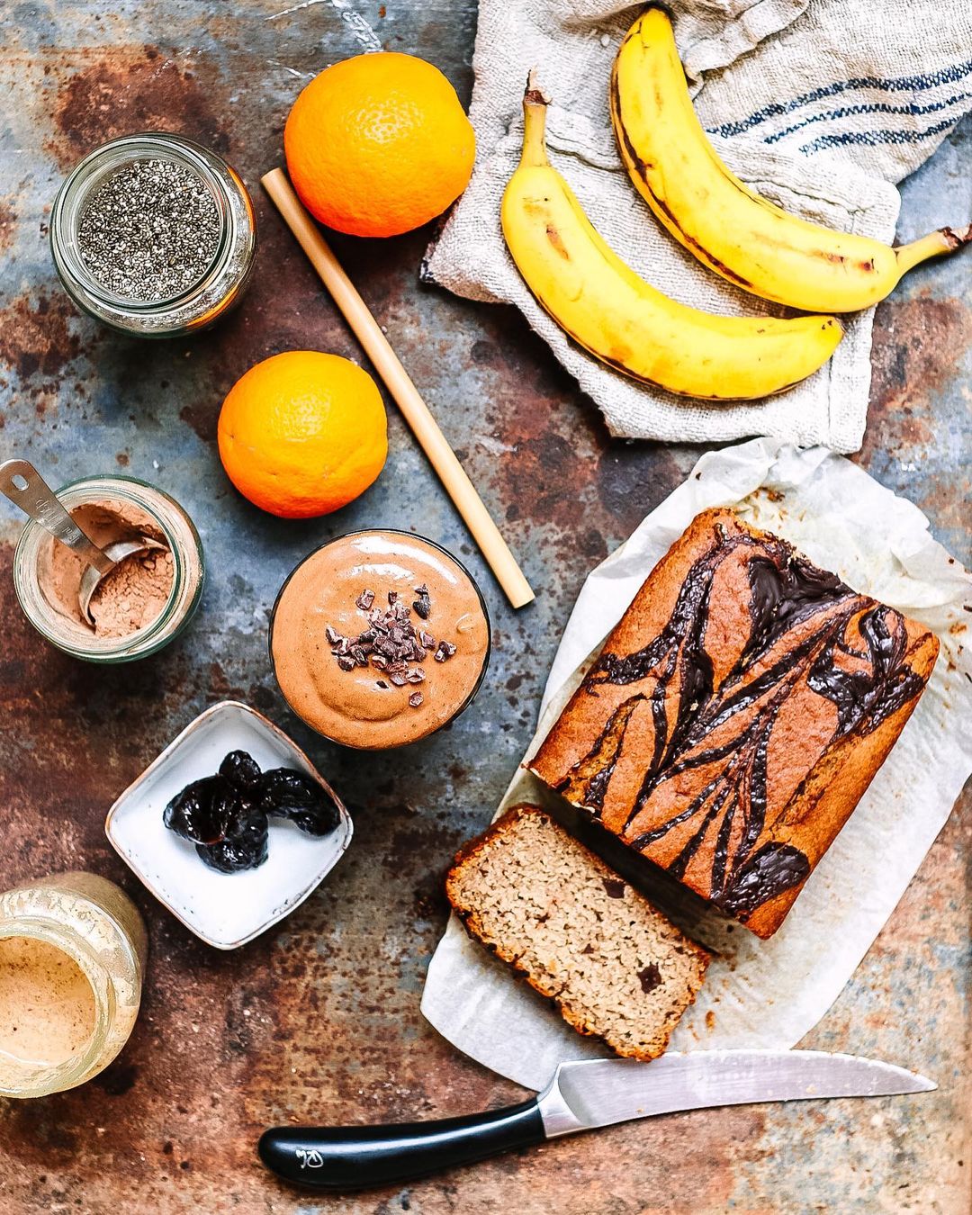 Choc Orange Fibre Smoothie