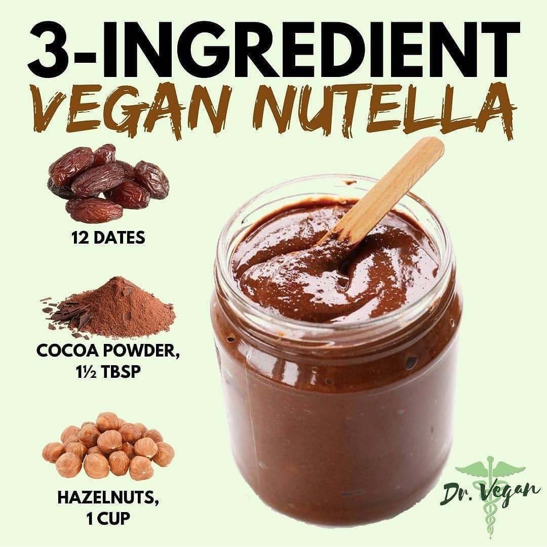 3-Ingredient Vegan Nutella Recipe