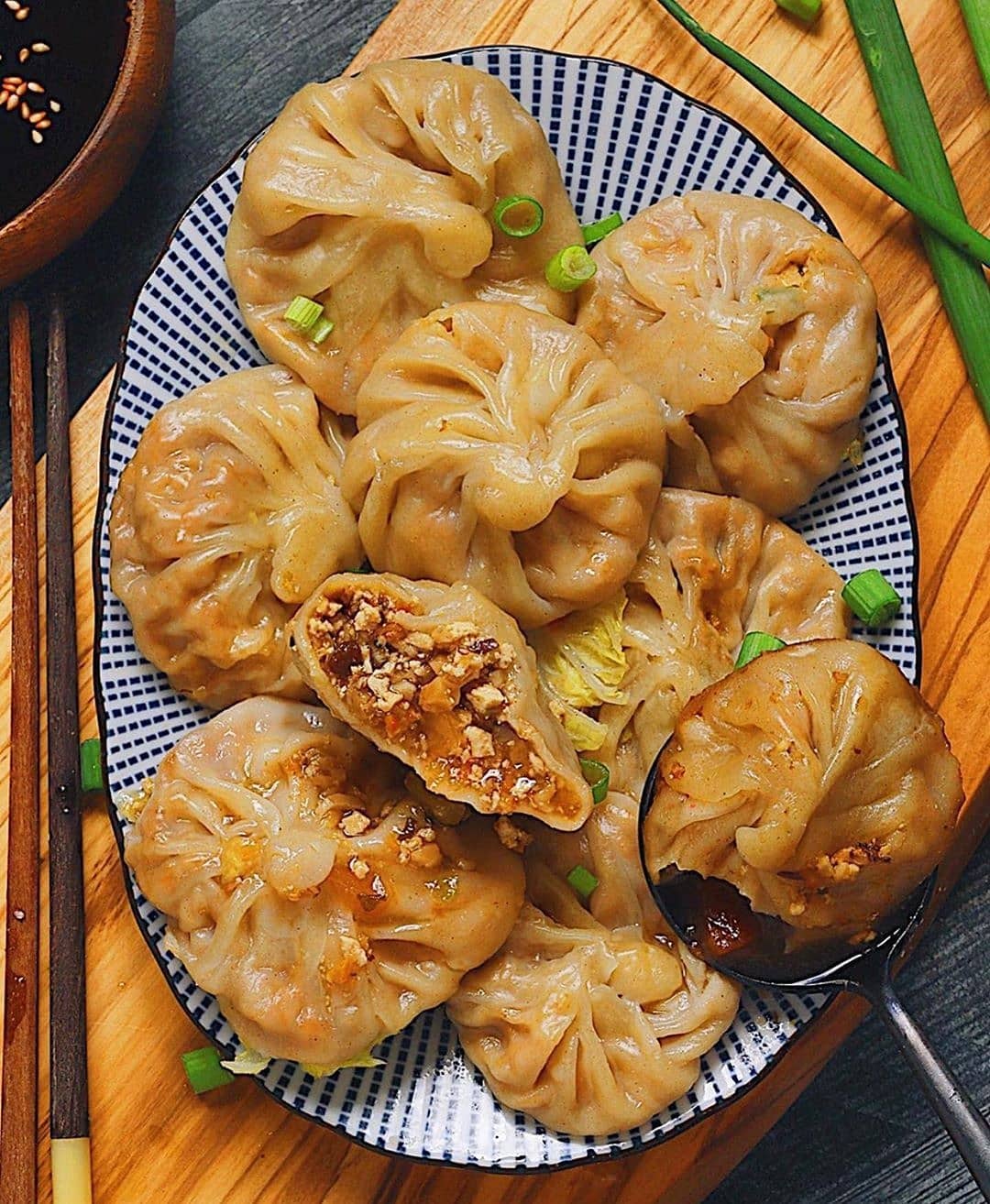 Vegan Soup Dumplings (Xiao Long Bao)