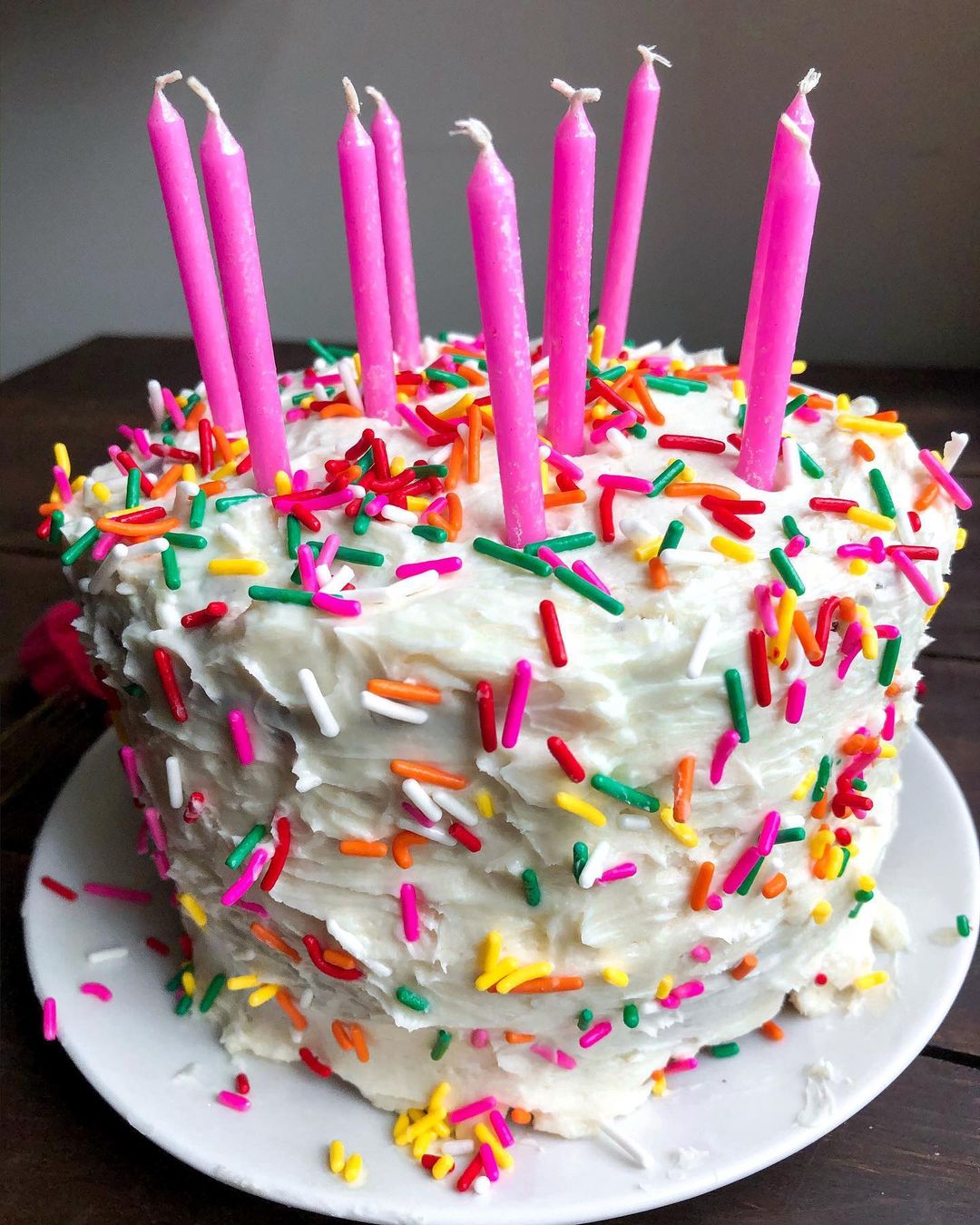 Vanilla & Lemon Birthday Cake