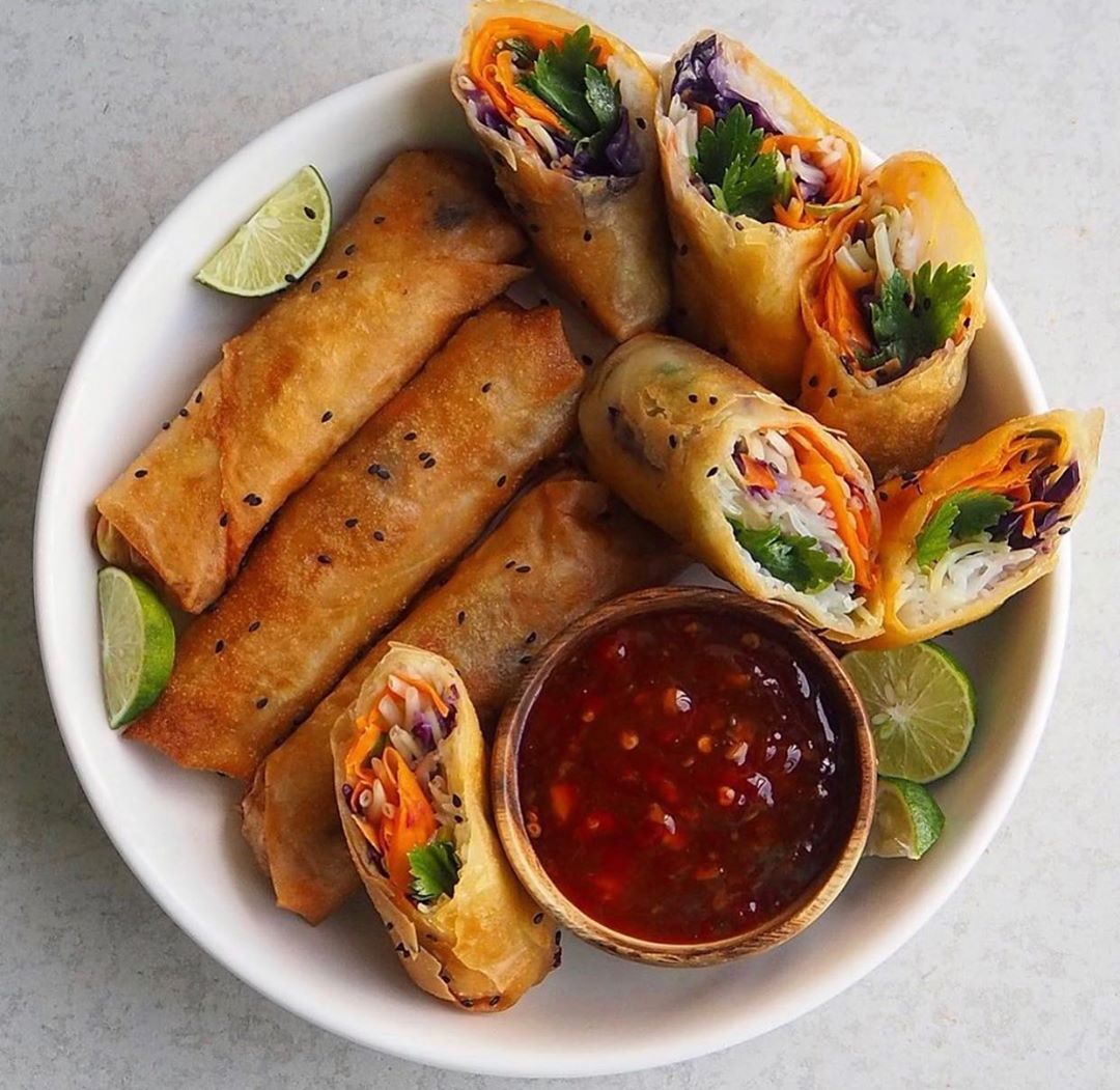 Deep Fried Summer Rolls