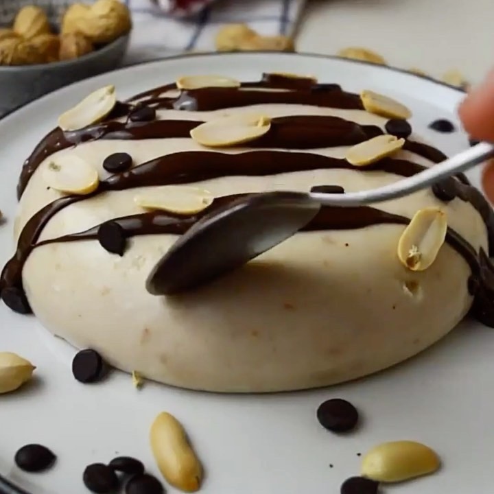 Simple Vegan Peanut Butter Custard