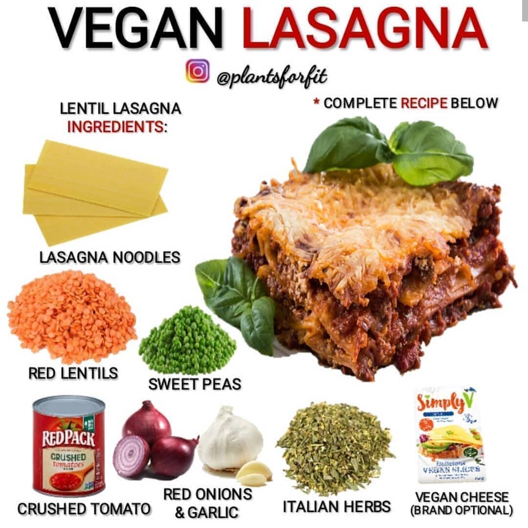 Vegan Lentil Lasagna