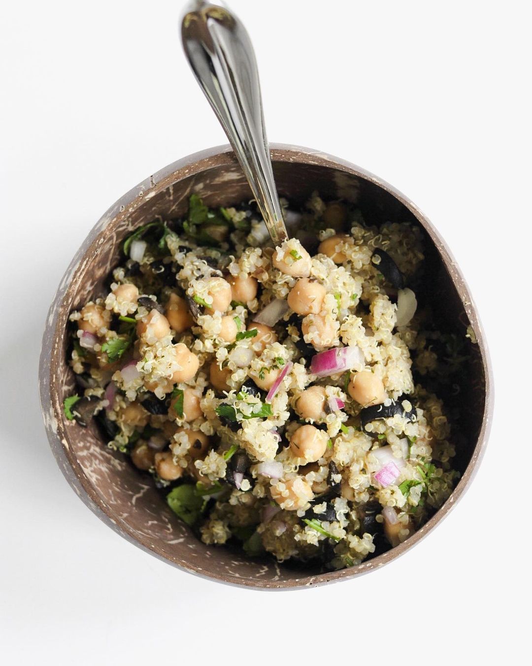 Mediterranean Inspired Quinoa Salad