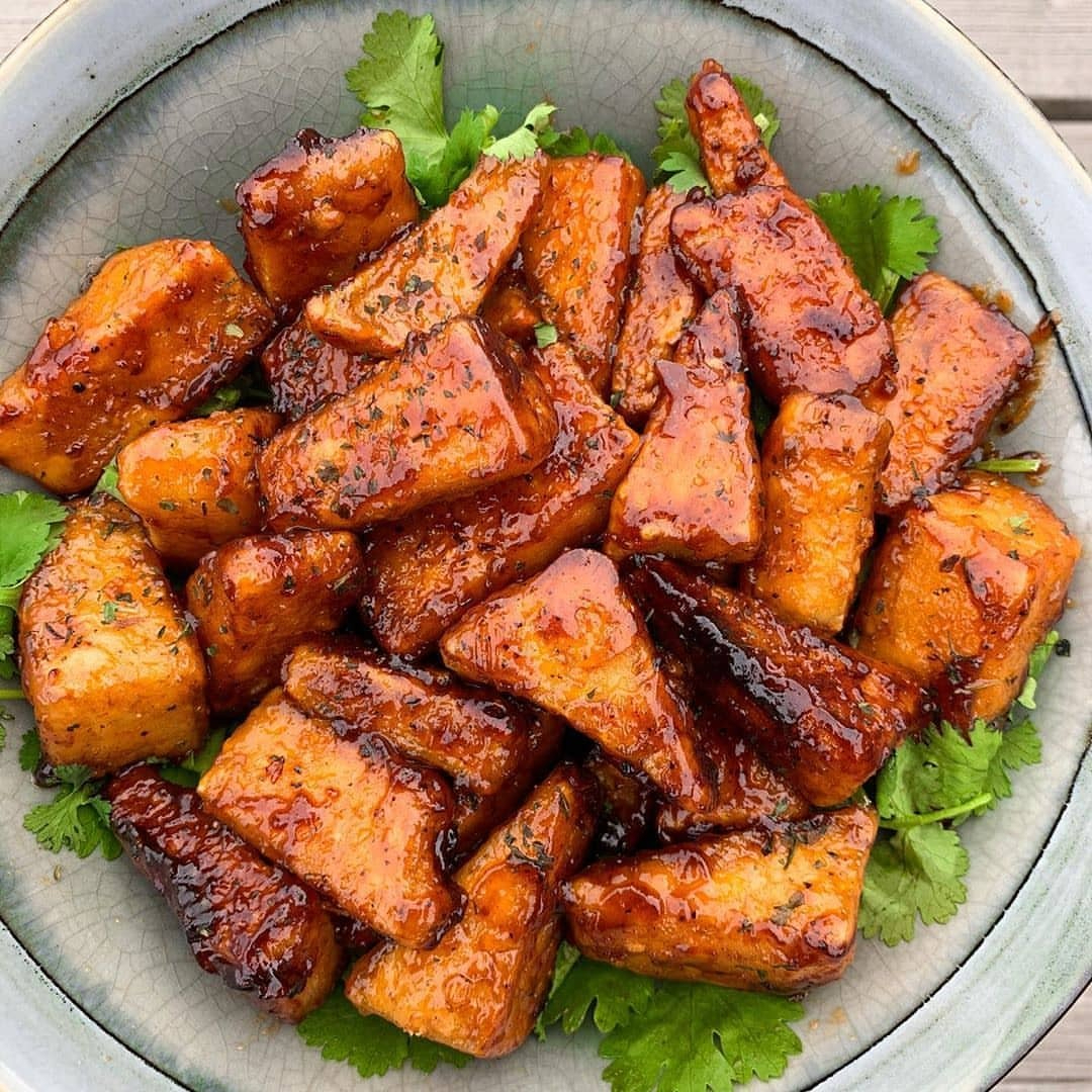 ​“Honey” Bbq Tofu