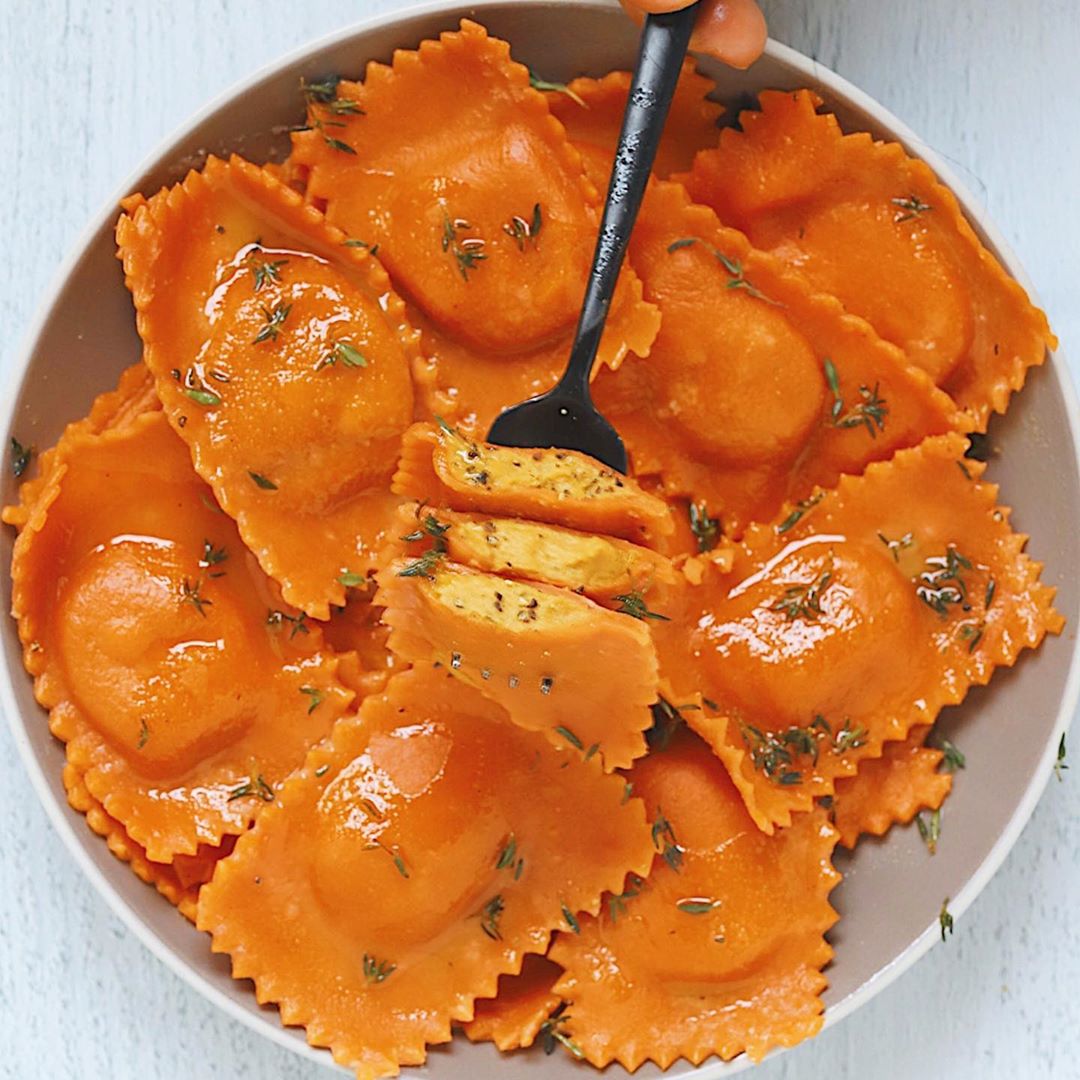 Butternut Cacio E Pepe “Cheese & Pepper” Ravioli