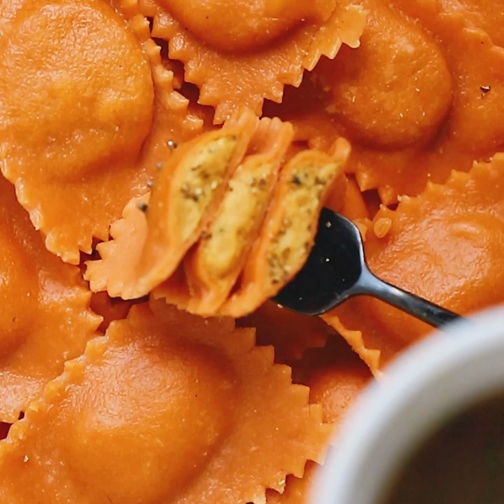 Butternut Cacio E Pepe “Cheese & Pepper” Ravioli