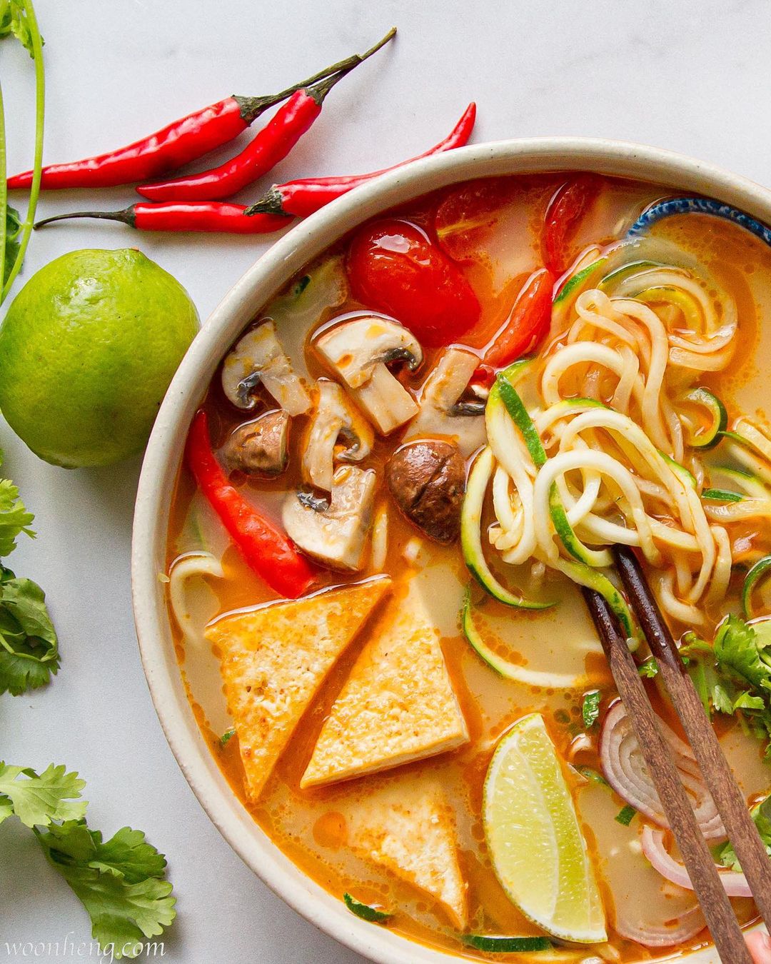 Tom Yum Zoodles