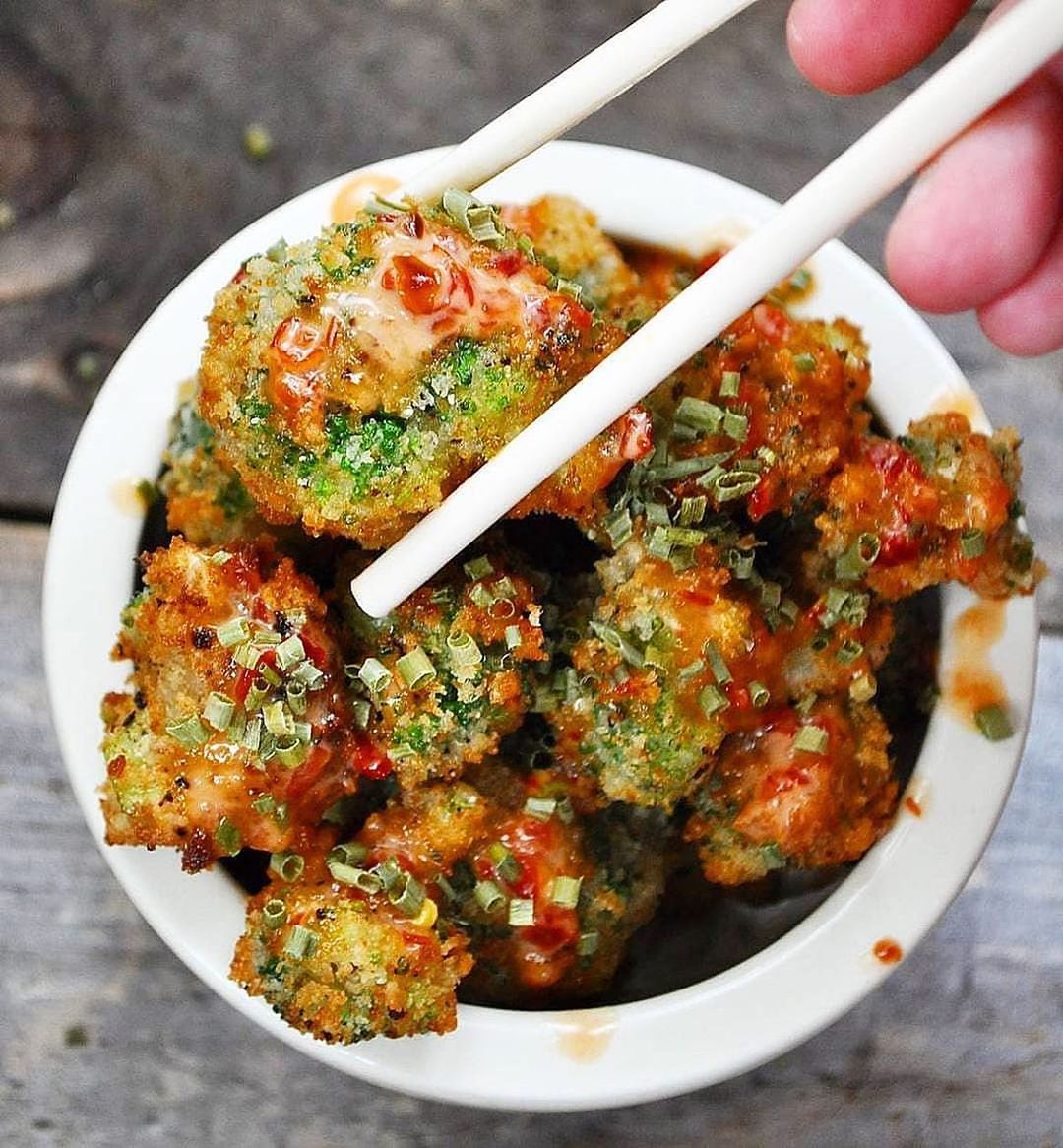 Vegan Bang Bang Broccoli