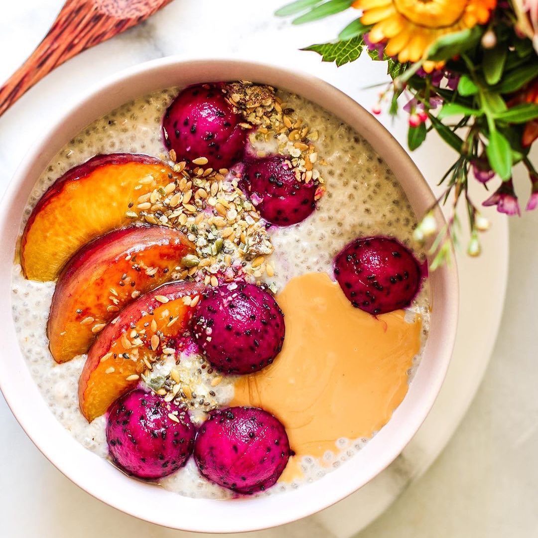 Tonka and Coconut Chia Pudding
