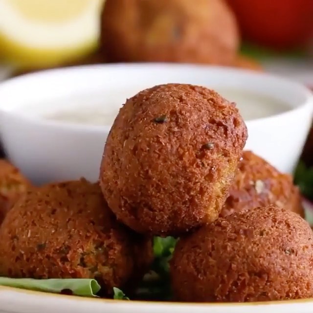 Homemade Falafel