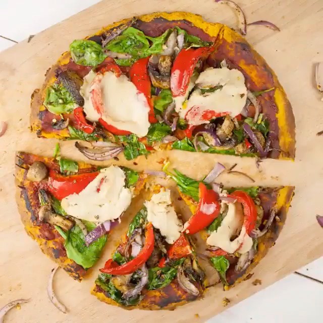 Vegan Sweet Potato Pizza