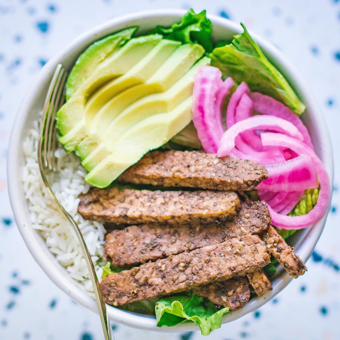 Balsamic Baked Tempeh