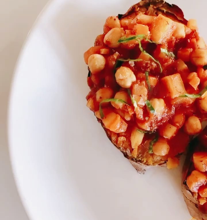 Stuffed and Loaded Sweet Potatoes